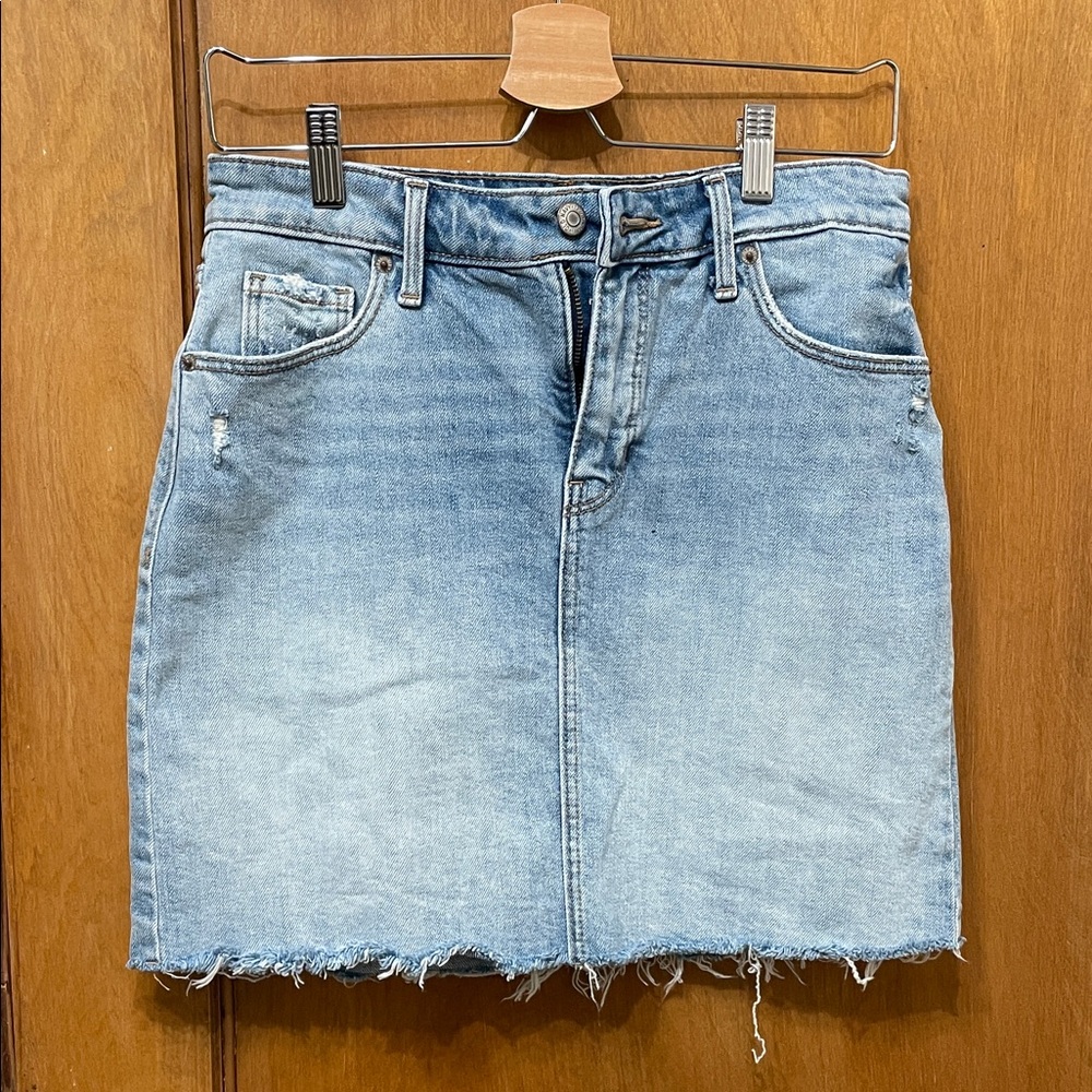 Old Navy Blue Denim Skirt